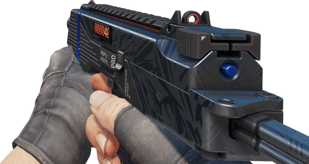Preview image 3 of StatTrak™ MP9 | Nexus (MW - Trầy ít)