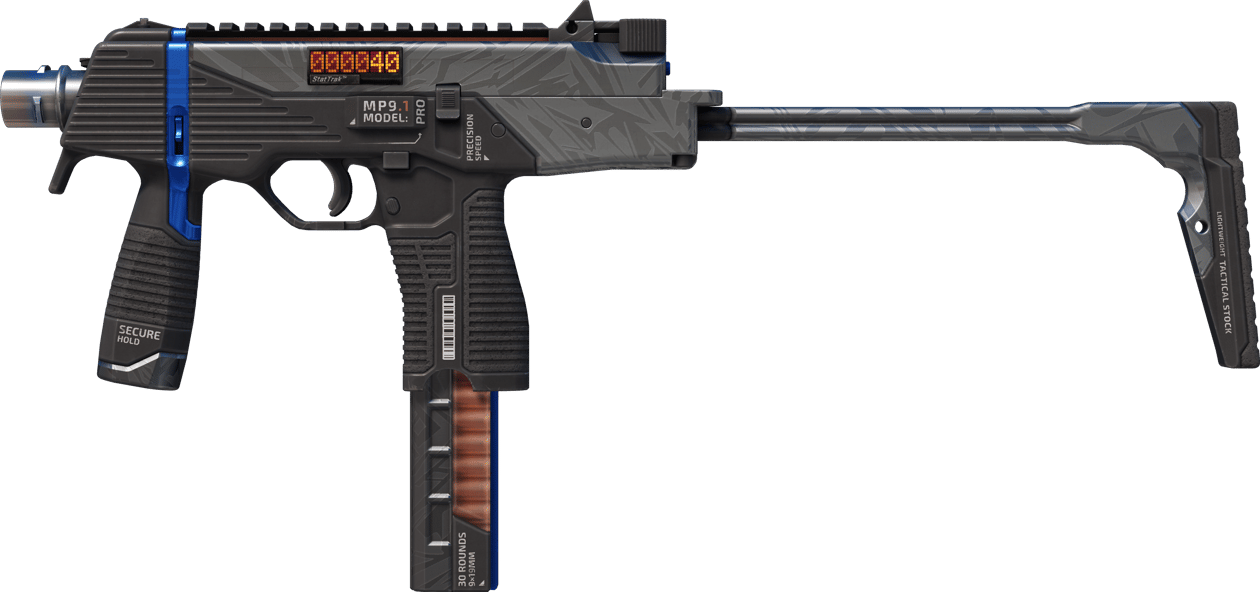 Preview image 1 of StatTrak™ MP9 | Nexus (MW - Trầy ít)