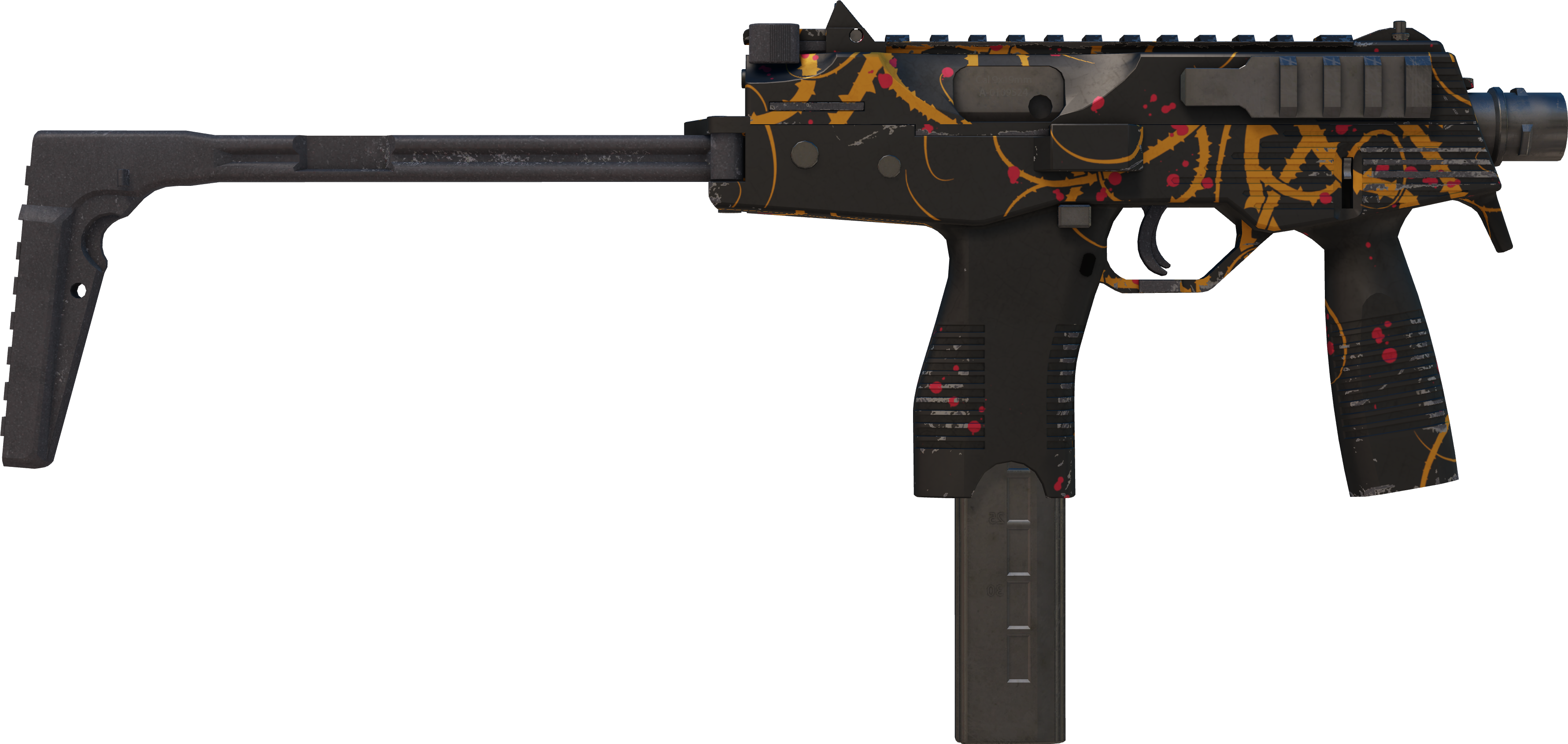 Preview image 2 of StatTrak™ MP9 | Rose Iron (Minimal Wear)
