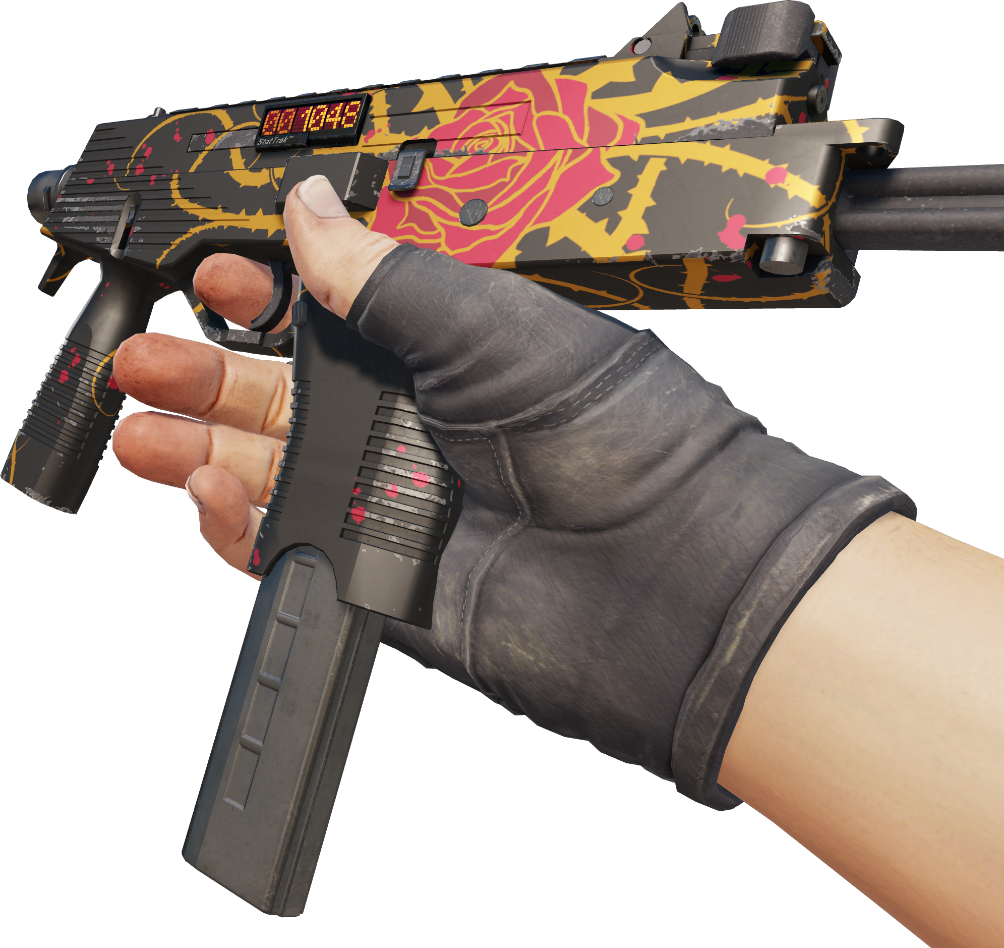 Preview image 3 of StatTrak™ MP9 | Rose Iron (Minimal Wear)