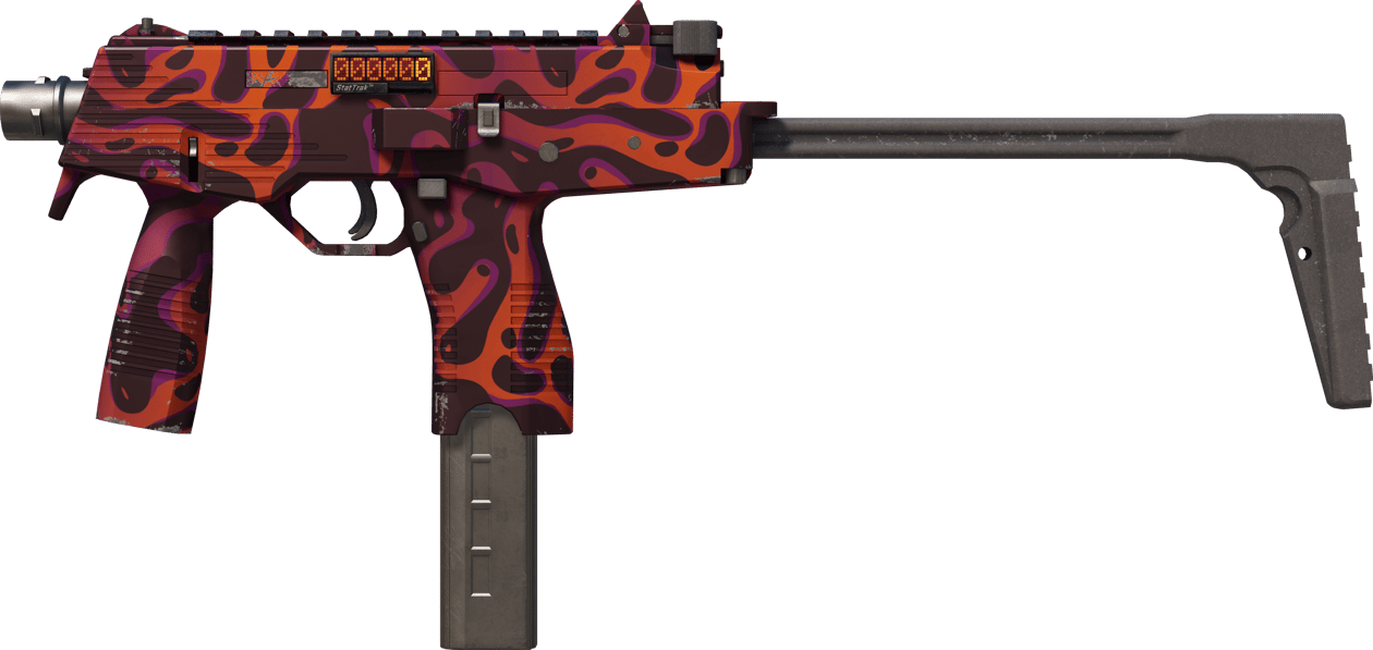 Preview image 1 of StatTrak™ MP9 | Ruby Poison Dart (Nuovo di fabbrica)