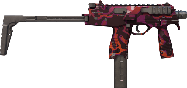 Preview image 2 of StatTrak™ MP9 | Ruby Poison Dart (Com Pouco Uso)