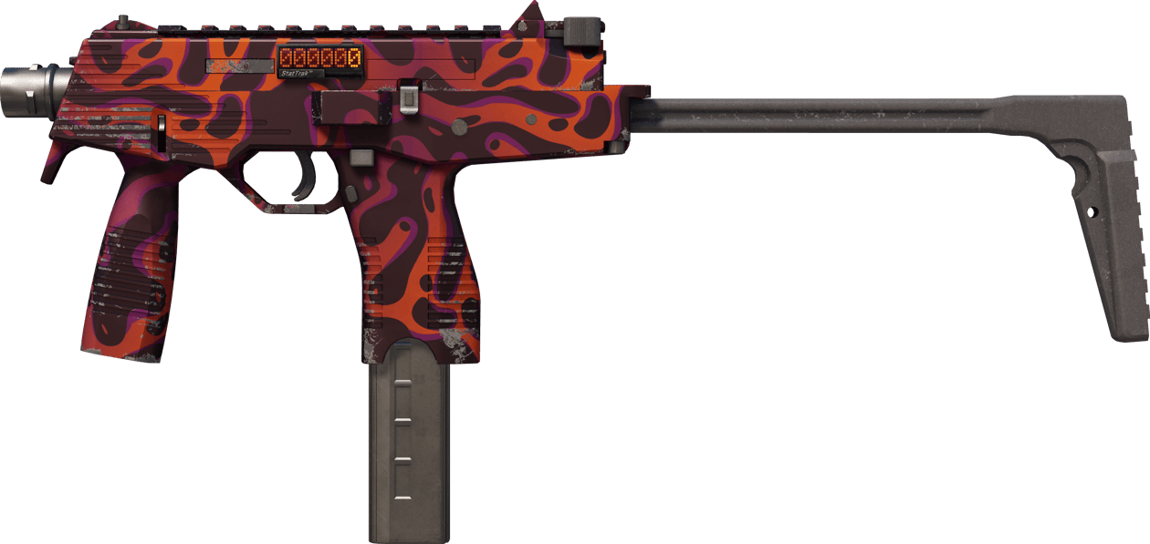 Preview image 1 of StatTrak™ MP9 | Dard rouge toxique (Très peu usée)