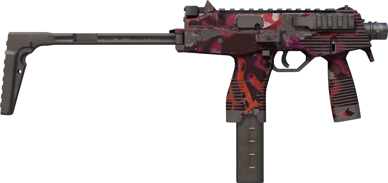 Preview image 2 of StatTrak™ MP9 | Ruby Poison Dart (Consumato)