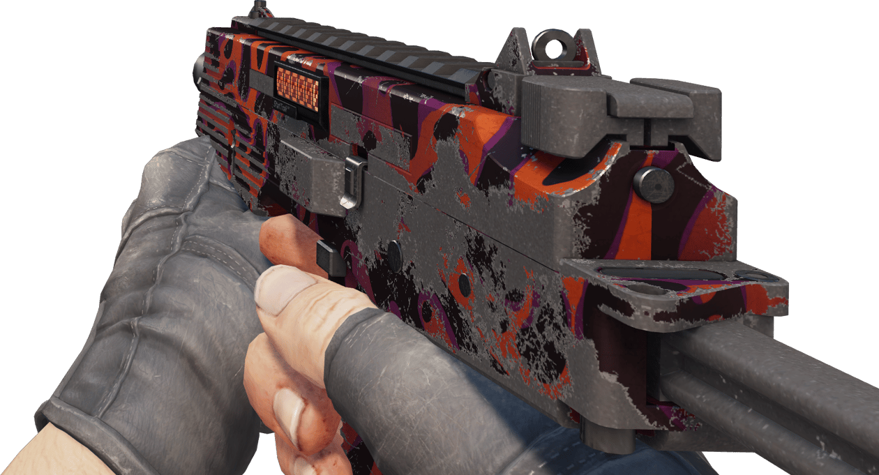 Preview image 3 of StatTrak™ MP9 | Ruby Poison Dart (Consumato)