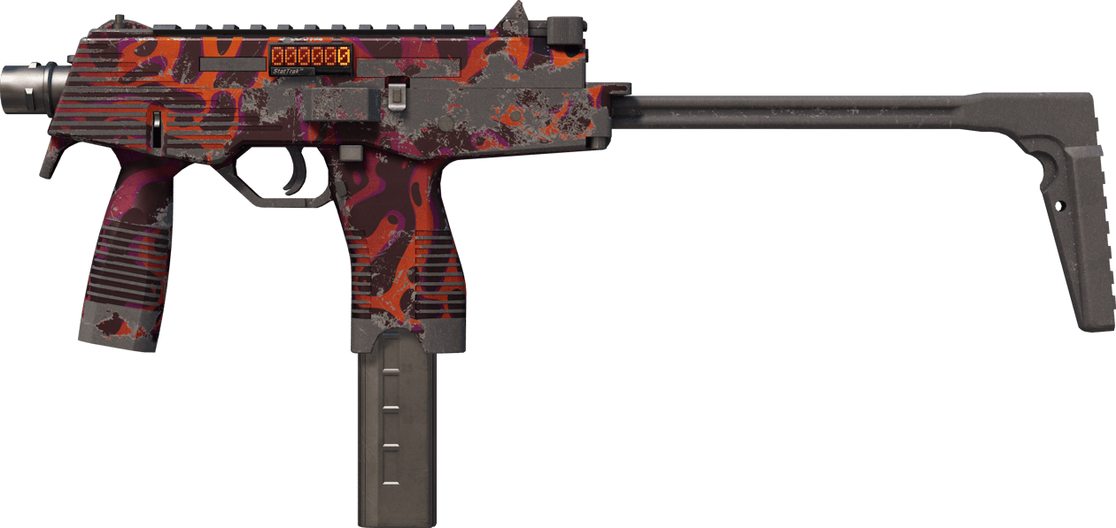 Preview image 1 of StatTrak™ MP9 | Ruby Poison Dart (Consumato)