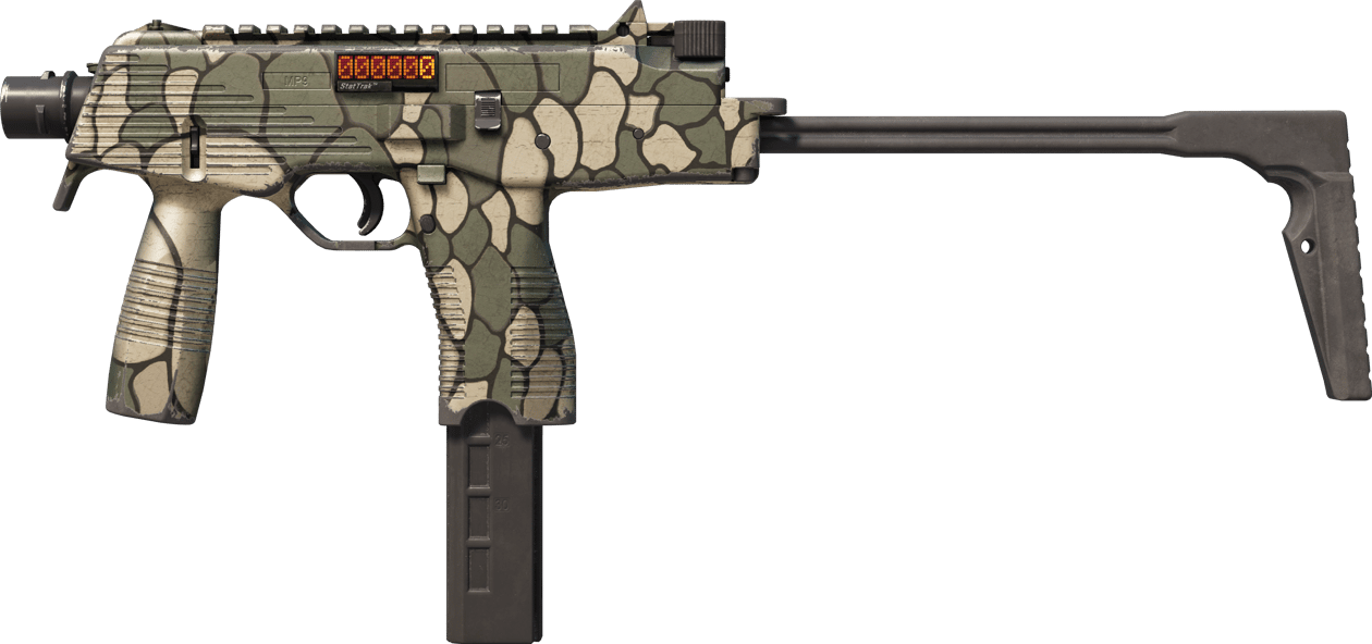 Preview image 1 of StatTrak™ MP9 | Sand Scale (Consumato)