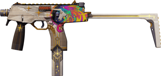 StatTrak™ MP9 | Starlight Protector (Testado no Terreno)