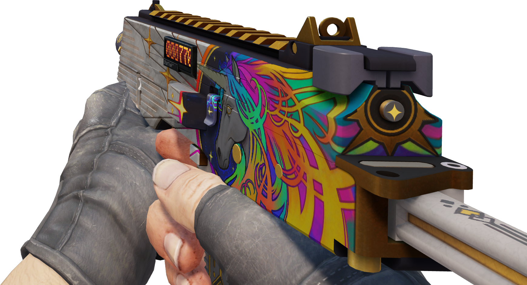 Preview image 4 of StatTrak™ MP9 | Starlight Protector (Minimal Wear)
