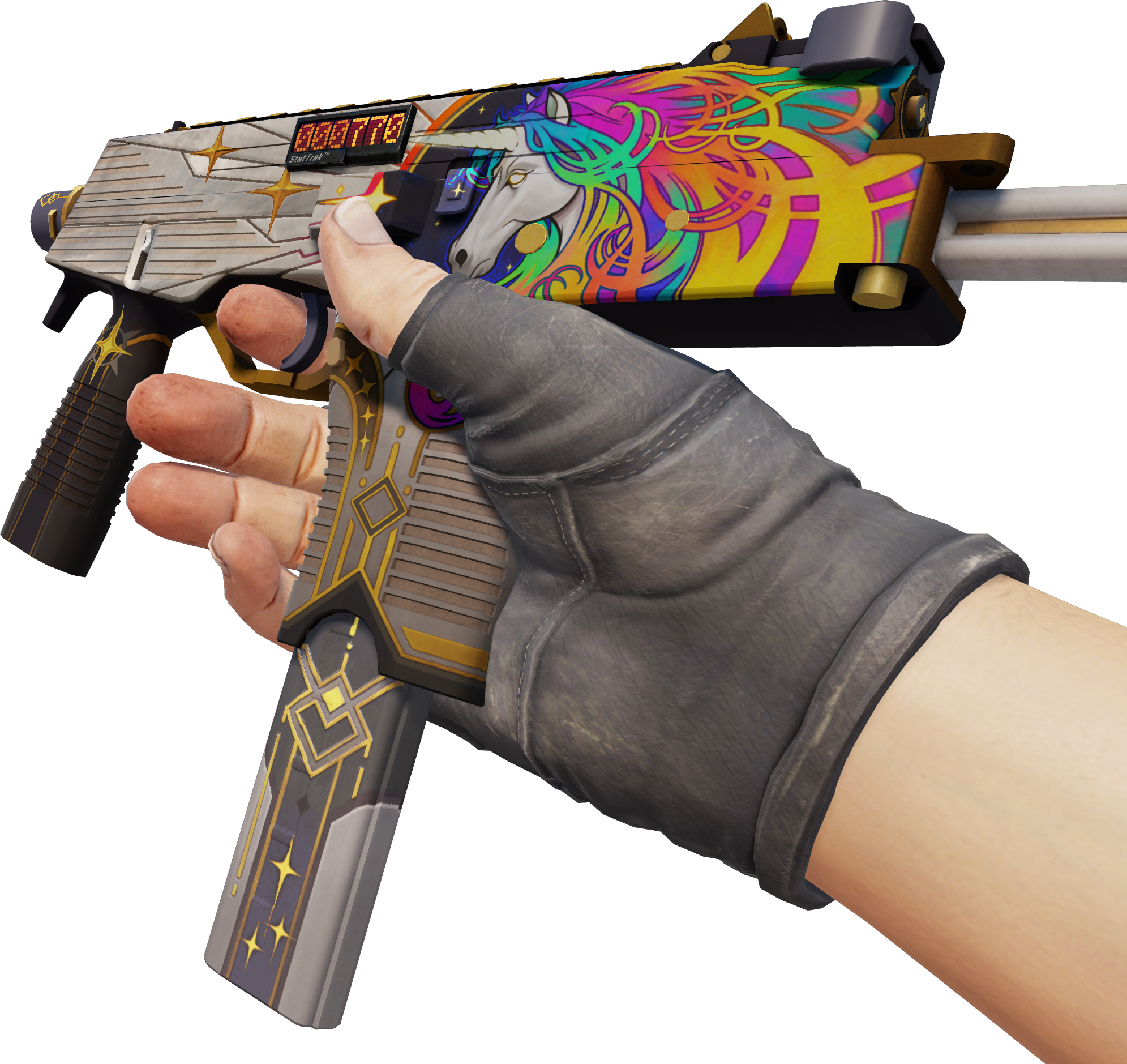 Preview image 3 of StatTrak™ MP9 | Starlight Protector (Minimal Wear)