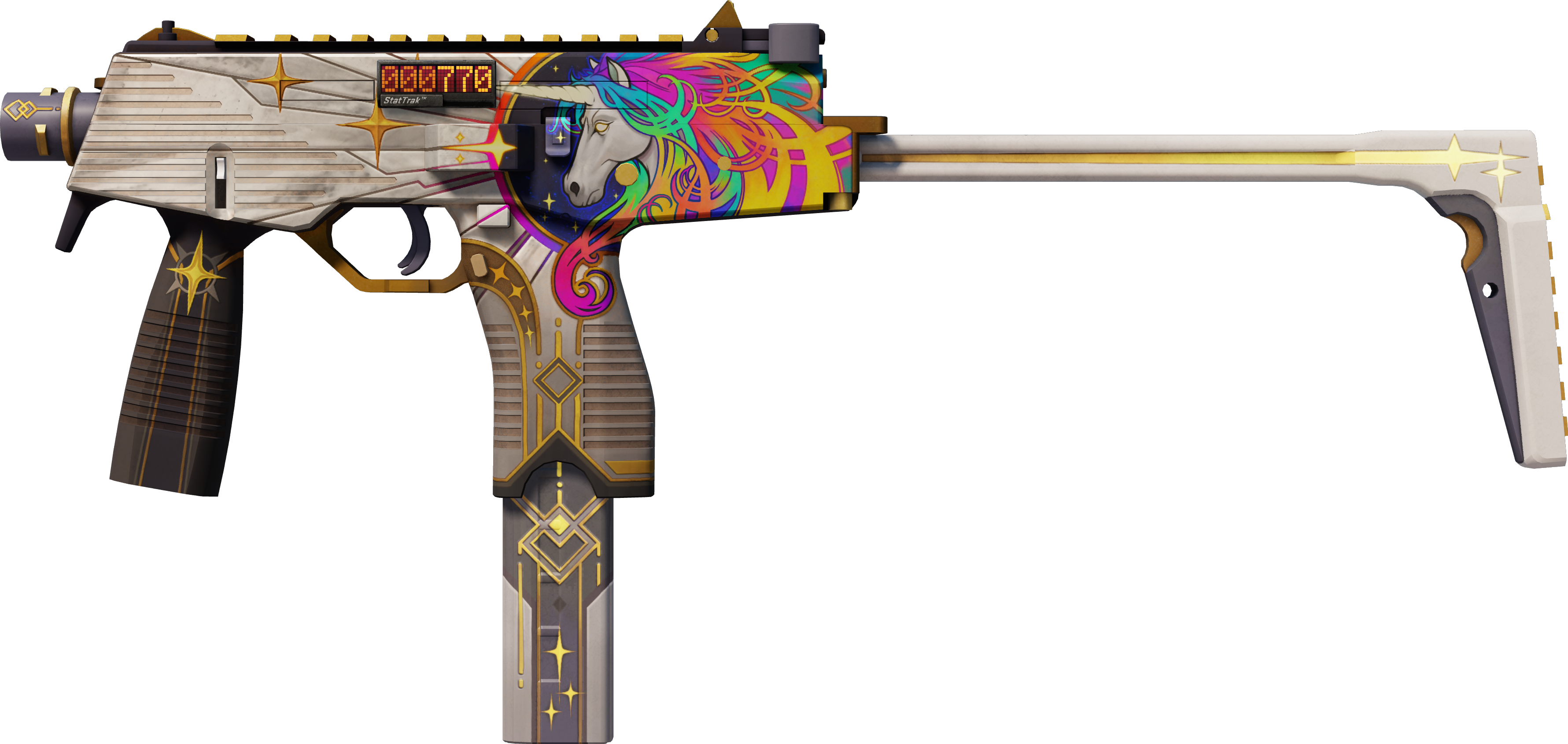 Preview image 1 of StatTrak™ MP9 | Starlight Protector (Minimal Wear)