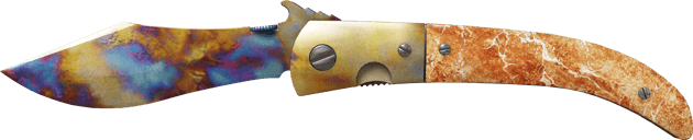 Preview image 2 of ★ StatTrak™ Navaja Knife | Case Hardened (かなり摩耗)