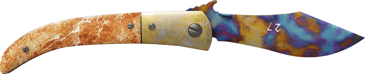 Preview image 1 of ★ StatTrak™ Navaja Knife | 표면 경화 (꽤 닳은)