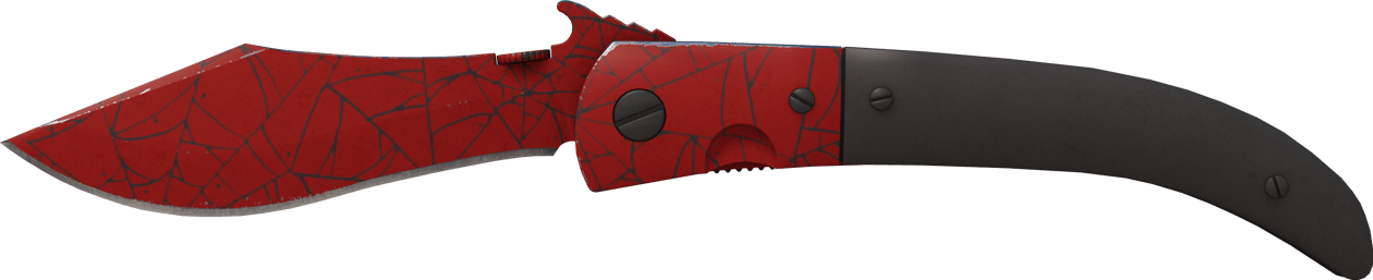 Preview image 2 of ★ StatTrak™ 折刀 | 深红之网 (久经沙场)
