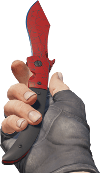 Preview image 3 of ★ StatTrak™ 折刀 | 深红之网 (久经沙场)