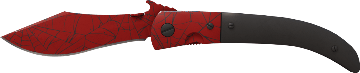 Preview image 2 of ★ StatTrak™ 折刀 | 深红之网 (略有磨损)
