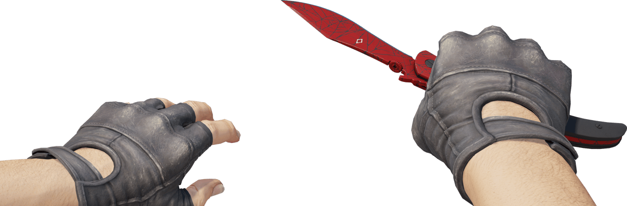 Preview image 4 of ★ StatTrak™ 折刀 | 深红之网 (略有磨损)