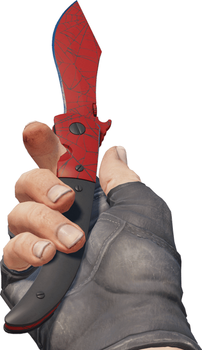 Preview image 3 of ★ StatTrak™ 折刀 | 深红之网 (略有磨损)