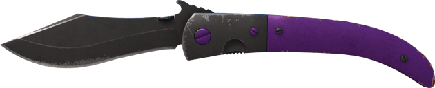 Preview image 2 of ★ StatTrak™ Navaja ナイフ | Ultraviolet (かなり摩耗)