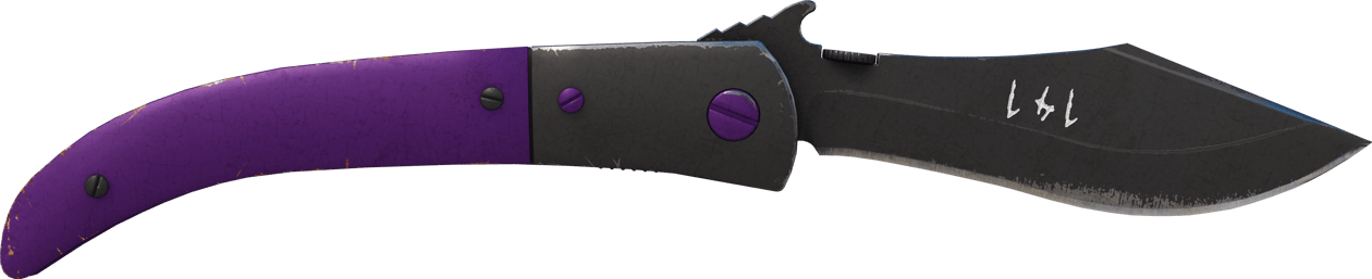 Preview image 1 of ★ StatTrak™ Navaja ナイフ | Ultraviolet (かなり摩耗)