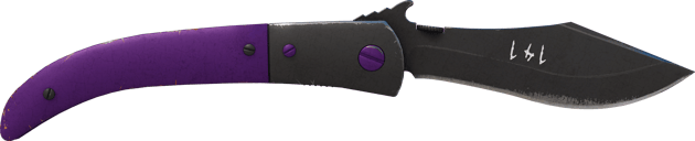 ★ StatTrak™ Navaja ナイフ | Ultraviolet (かなり摩耗)