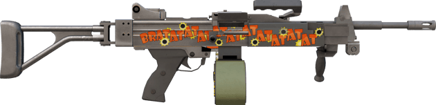 Preview image 2 of StatTrak™ Negev | Bratatat (FN - Mới cứng)