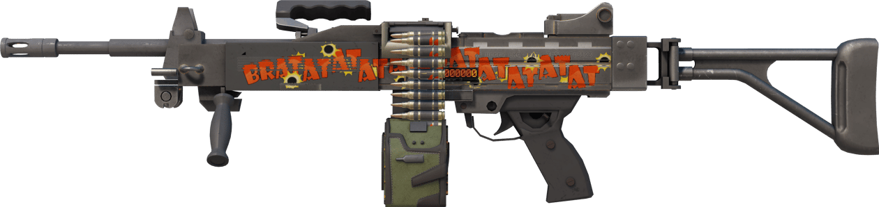 Preview image 1 of StatTrak™ Negev | Bratatat (FT - Qua thực chiến)