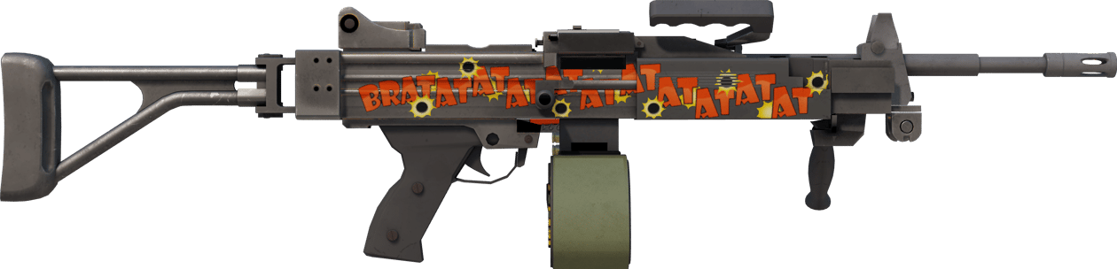 Preview image 2 of StatTrak™ Negev | Bratatat (lekkie zużycie)