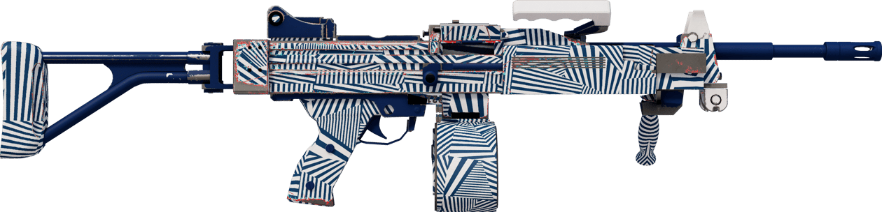 Preview image 2 of StatTrak™ Negev | Blendung (Minimale Gebrauchsspuren)