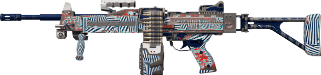 StatTrak™ Negev | Illusion d'optique (Usée)