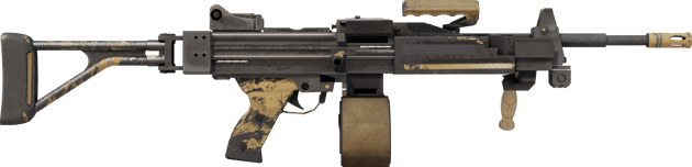 Preview image 2 of StatTrak™ Negev | Pustynny szturm (po ciężkich walkach)