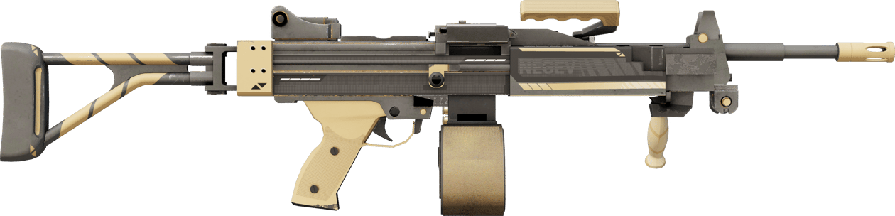 Preview image 2 of StatTrak™ Negev | Desert-Strike (Nuovo di fabbrica)