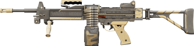 StatTrak™ Negev | 사막 공습 (거의 깨끗한)