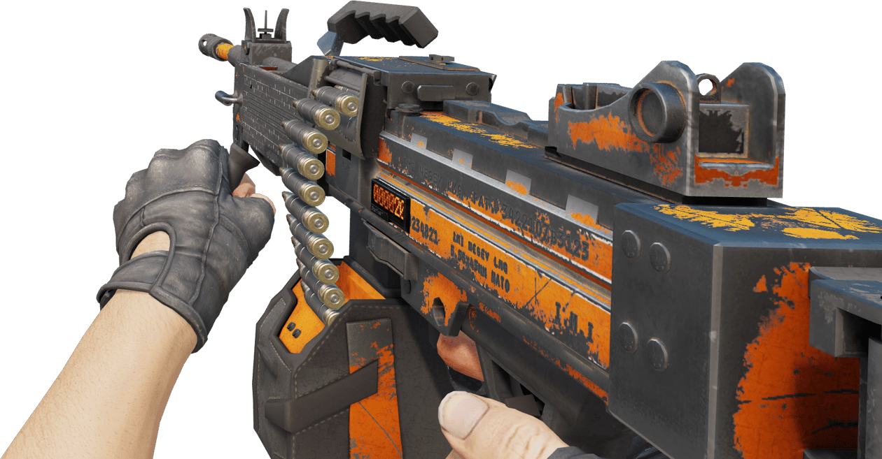 Preview image 3 of StatTrak™ Negev | dev_texture (BS - Mòn qua thực chiến)