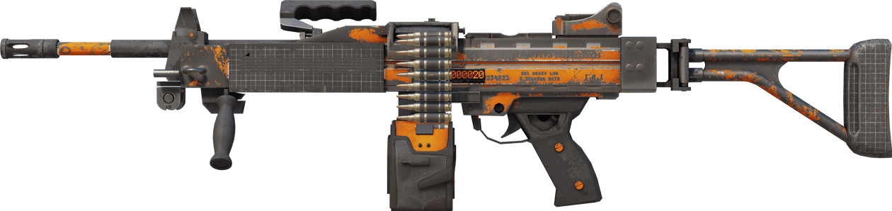 Preview image 1 of StatTrak™ Negev | dev_texture (BS - Mòn qua thực chiến)
