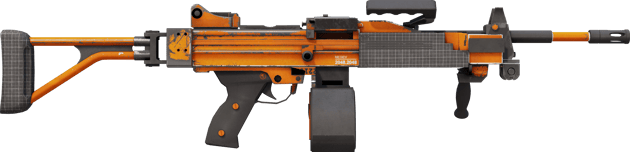 Preview image 2 of StatTrak™ Negev | dev_texture (Algo desgastado)