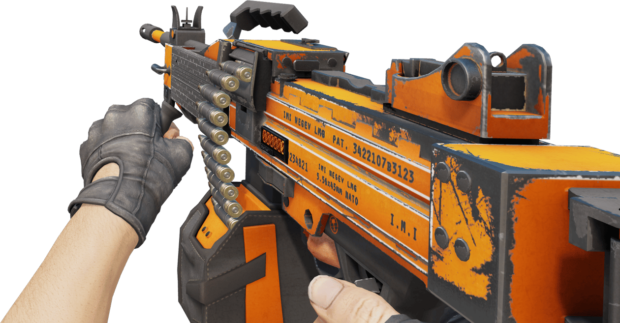Preview image 3 of StatTrak™ Negev | dev_texture (戰場實測)