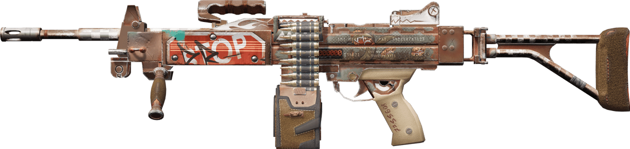 Preview image 1 of StatTrak™ Negev | Lâche-moi (Neuve)