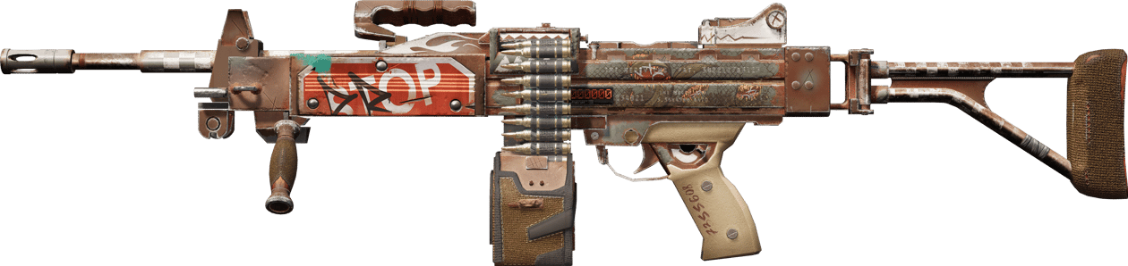 Preview image 1 of StatTrak™ Negev | Lâche-moi (Très peu usée)