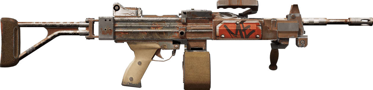 Preview image 2 of StatTrak™ Negev | Drop Me (Well-Worn)