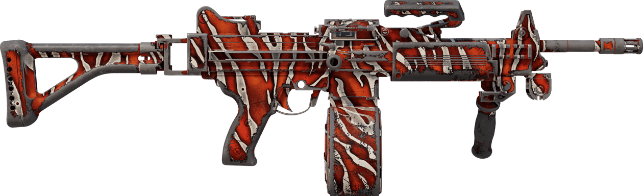 Preview image 2 of Negev StatTrak™ | Lionfish (Com Muito Uso)