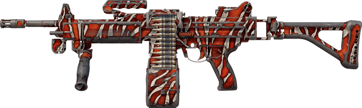 Preview image 1 of Negev StatTrak™ | Lionfish (Com Muito Uso)