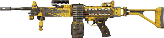 StatTrak™ Negev | 大嘴巴 (久经沙场)