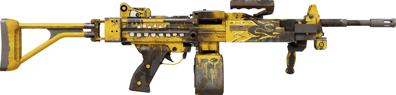 Preview image 2 of Negev StatTrak™ | Loudmouth (Com Pouco Uso)