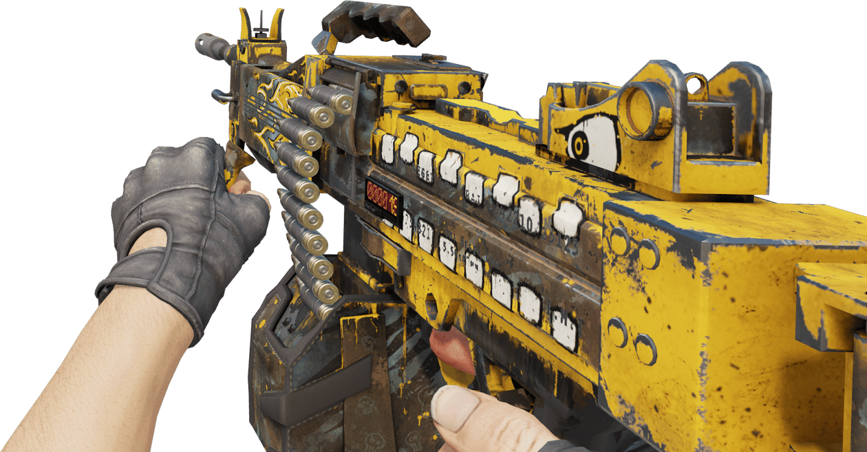 Preview image 3 of Negev StatTrak™ | Loudmouth (Com Pouco Uso)