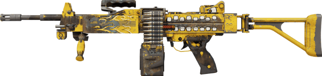 StatTrak™ Negev | 大聲公 (輕微磨損)