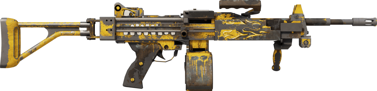 Preview image 2 of Negev StatTrak™ | Loudmouth (Com Muito Uso)
