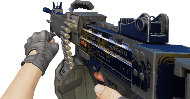 Preview image 3 of StatTrak™ Negev | Man-o'-war (Testado no Terreno)