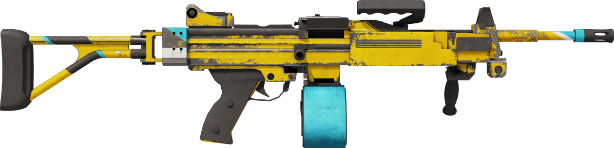 Preview image 2 of StatTrak™ Negev | Voimanpesä (Reissussa rähjääntynyt)