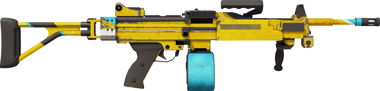 Preview image 2 of StatTrak™ Negev | Power Loader (มีรอยถลอกอย่างมาก)